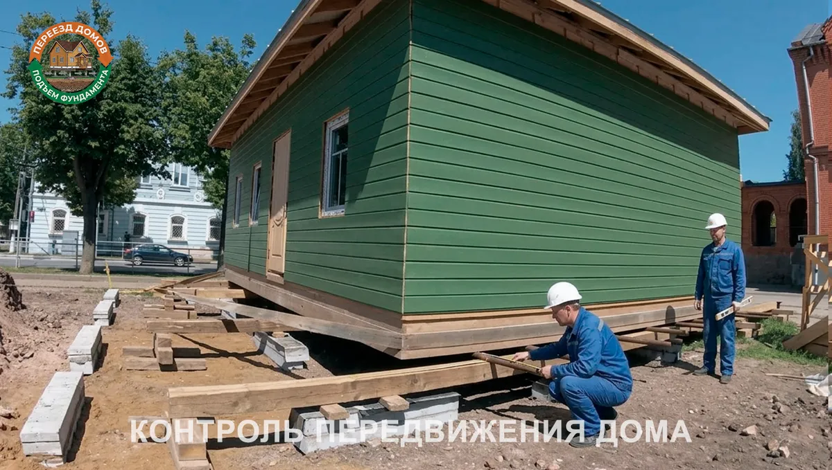 Перенос домов в Ярославле: Контроль уровня при переносе — Ярославль Перенос домов в Ярославле — контроль уровня при переносе — Ярославль
